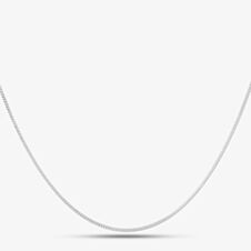 Sterling Silver 16 Inch Flat Curb Chain CU2DC035/0.40