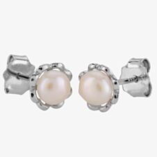 Sterling Silver 4.5-5.5mm Freshwater Pearl Stud Earrings EOW70052FW