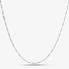 Silver 18 Inch Figaro Chain 8-15-0254