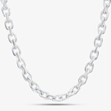 Argentium Silver 18 Inch Flat Curb Chain ARG-94301-18