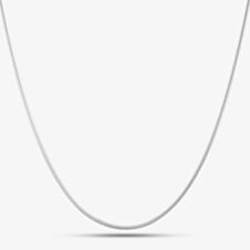 Silver 18 Inch Round Snake Chain 8.10.3674