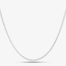 Silver 20inch Curb Chain N222