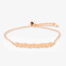 Rosa Lea Multi-Heart Bar Toggle Bracelet AM-2THB033306
