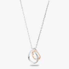 Rosa Lea Pave Intertwined Pears Pendant BJ-P3187CRG0.5