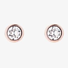 Ted Baker Sinaa Rose Gold Finish Crystal Stud Earrings TBJ1084-24-02