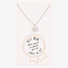 Sentiments Best Mum Pendant 10122