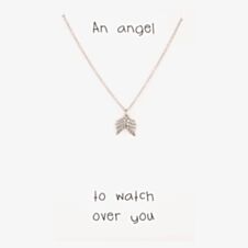 Sentiments An Angel To Watch Over You Wings Pendant 15349