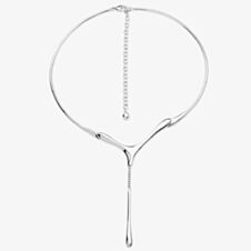 Lucy Quartermaine Silver 1 Drop Necklace DN2