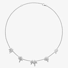 Lucy Quartermaine Silver Shard Necklace SHN1