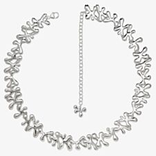Lucy Quartermaine Silver Splash Continual Splat Necklace SN5