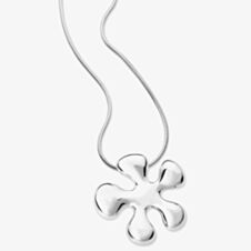 Lucy Quartermaine Silver Splash Pendant Three Necklace SP3