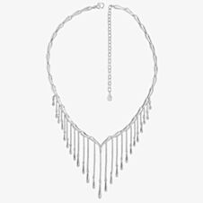 Lucy Quartermaine Silver Waterfall Necklace WFN4