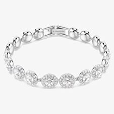 Swarovski Una Angelic Tennis Round Cut Crystals Bracelet 5682279