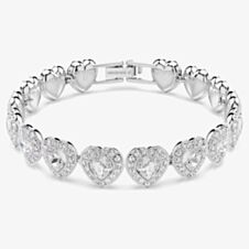 Ariana Grande X Swarovski Capsule White Crystal Heart Bracelet 5720860