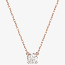 Swarovski Ladies Constella Rose Gold Plated Cubic Zirconia Necklace 5636710