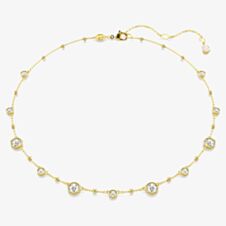 Swarovski Imber Gold Plated Scattered Necklace 5680090