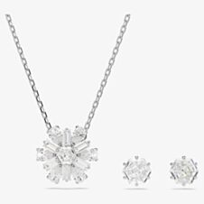 Swarovski Idyllia Snowflake Necklace & Earring Jewellery Set 5691486