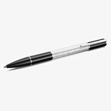 Swarovski Crystalline Lustre Black & Rhodium Plated Ballpoint Pen 5694180