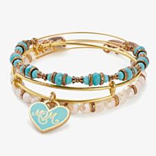 ALEX AND ANI Color Infusion Mom Bangle Set A17SET01SG
