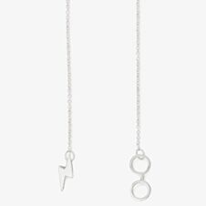 ALEX AND ANI Sterling Silver Glasses Lariat Necklace AS18HP37S