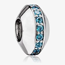 Rosa Lea Blue Thin Line Charm AM-2THB003504-Blue