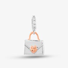 Rosa Lea Cubic Zirconia Handbag Charm AM-2THB029106