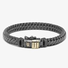 Buddha To Buddha Ben Xs Black Rhodium Gold Bracelet J070BRG F (21CM)