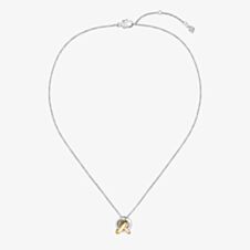 BOSS Harmonie Three Colour Circle Link Pendant Necklace 1580771
