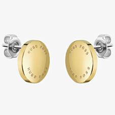 BOSS Medallion Gold-Tone Disc Stud Earrings 1580159