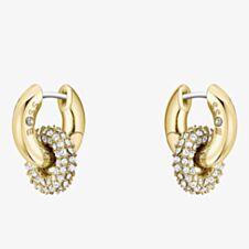 BOSS Live Precious Gold Plated Linked Circles Hoop Earrings 1580759