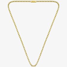 BOSS Mens Gold-Tone Stainless-Steel 58cm Chain 1580291