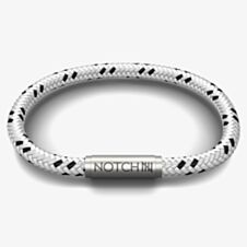 Notch Limited Edition Sleek Silver Cord Bracelet BC-009-01