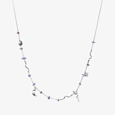 Maanesten Yolanda Silver Tanzanite Charm Necklace 2681C