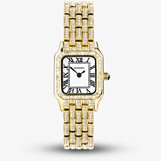 Sekonda Monica Gold Plated Crystal Set Watch 40661