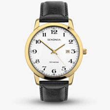 Sekonda Classic Easy Reader Gold Plated Watch 30130