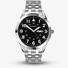 Sekonda Pilot Black Dial Watch 1663