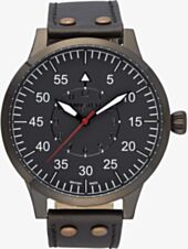 Minster 1949 Mens Bradnor Brown Leather Strap Watch MN02GRBK10