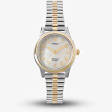 Timex Main Street Two-Tone Expanding Bracelet Watch T2M828