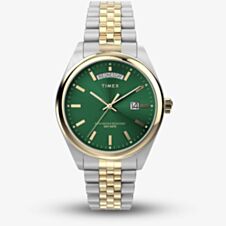 Timex Legacy Two Colour Green Dial Watch TW2W42800