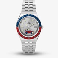 Timex X Mens Peanuts Q Snoopy Two Colour Bezel Watch TW2W83300
