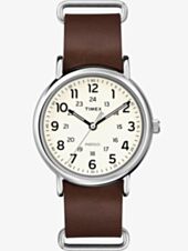 Timex Mens Weekender Cream Dial Watch T2P495D7