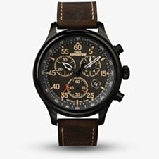 Timex Mens Expedition Brown Dial Chronograph Watch T49905
