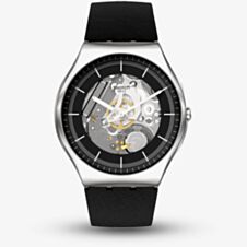 Swatch Black Skeleton Watch SS07S115