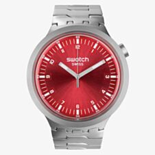 Swatch Big Bold Irony Scarlet Shimmer Watch SB07S104G