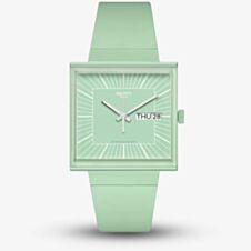 Swatch What If Mint Bioceramic Watch SO34G701