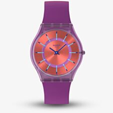 Swatch Unisex Sweet Strawberry Dream Purple Watch SS08V108