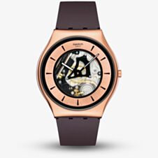Swatch Skin Irony Copper Flame Skeleton Watch SS07G107