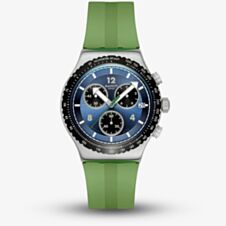 Swatch Dusk Thru The Leaves Chronograph Watch YVS531