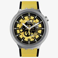 Swatch Mens Bolden Yellow Watch SB07S109