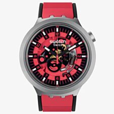 Swatch Mens Red Juicy Watch SB07S110